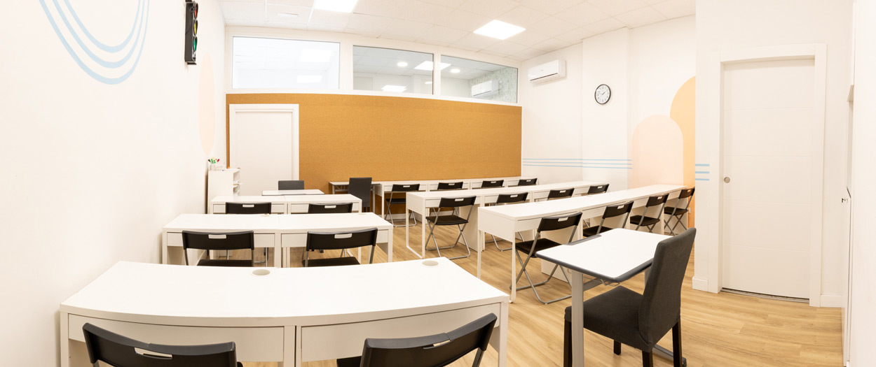 Aula de apoyo y refuerzo escolar